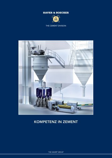 Broschüre Zement (pdf, 2.2 MB) - Maschinenfabrik