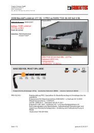 HIAB Baustoff-Ladekran 211 DL- 3 PRO auf MAN TGS 26.440 6x2-2 ...