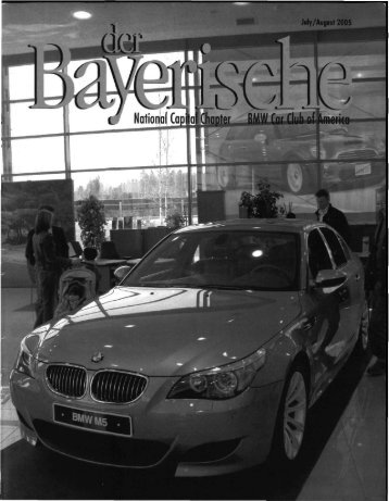 der Bayerische - National Capital Chapter, BMW CCA