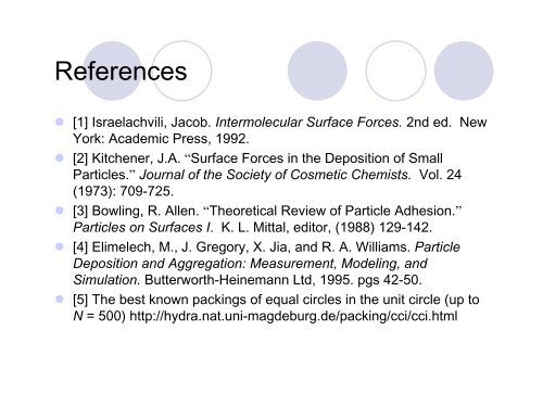 Circle Packing Approach to Modeling van der Waals Forces