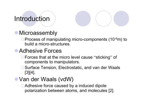 Circle Packing Approach to Modeling van der Waals Forces