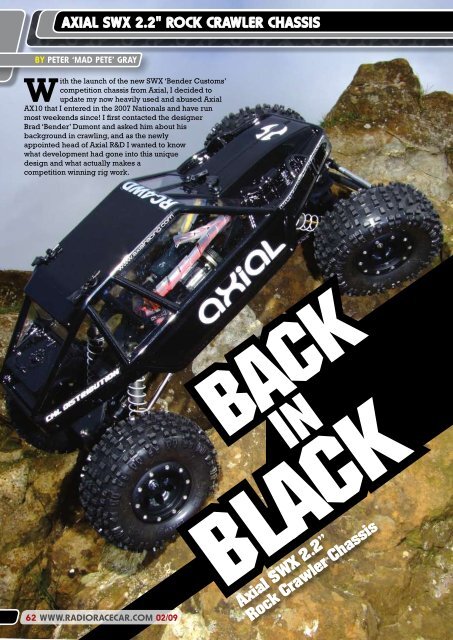Axial SWX Crawler reviewed in RRCi - CML Distribution