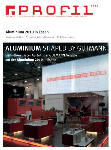 Aluminium 2010 - Gutmann AG