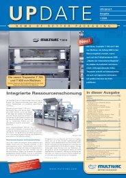 Kundenmagazin UPDATE I/2009 - Multivac