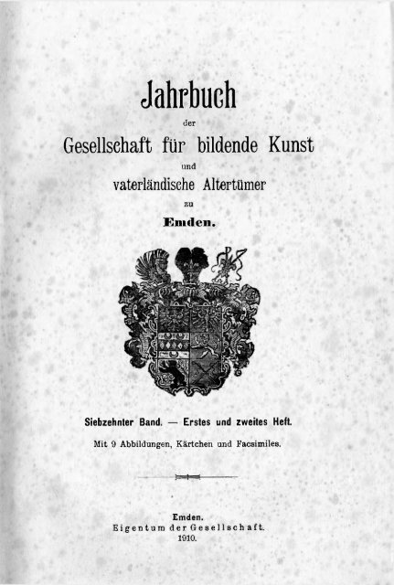Jahrbuch Ostfriesische Landschaft