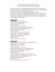 Foreclosure Sales &amp; Dispositions (pdf) (2010) - Martin County ...