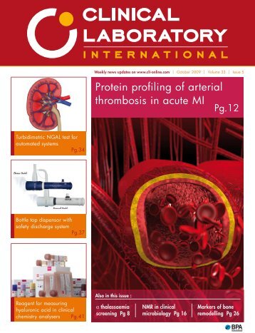 Protein profiling of arterial thrombosis in acute MI