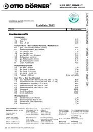Download Preisliste Mecklenburg - Otto Dörner Unternehmensgruppe