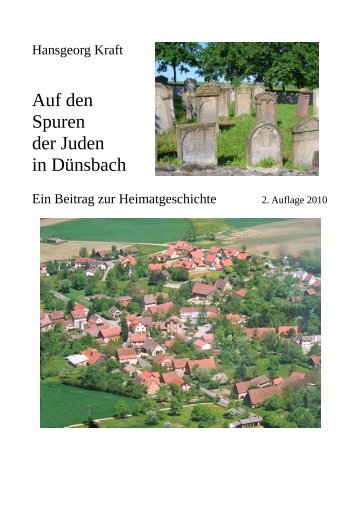Juden in Dünsbach - Evangelischer Kirchenbezirk Blaufelden