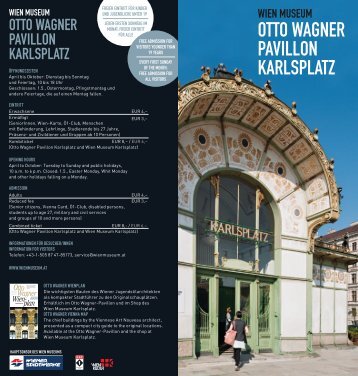 "Otto Wagner Pavillon Karlsplatz" als PDF-Download - Wien Museum