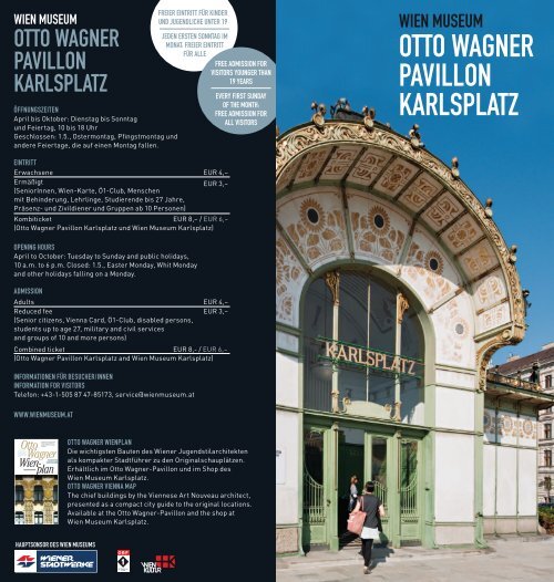 "Otto Wagner Pavillon Karlsplatz" als PDFDownload Wien Museum
