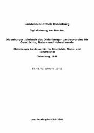 Oldenburger Jahrbuch des Oldenburger Landesvereins für ...