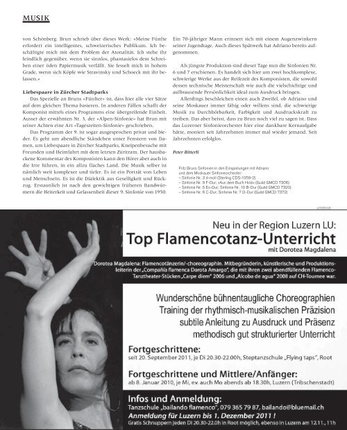 der BerG ist kulisse - 041 Kulturmagazin