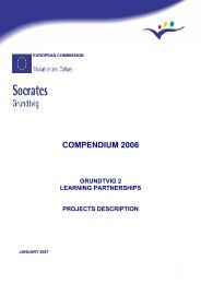 compendium 2006 grundtvig 2 learning partnerships ... - NA-BIBB