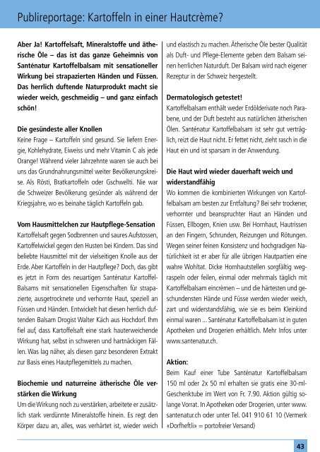 Das offizielle Monatsmagazin für Beinwil am See 10 / 2012 Das ...