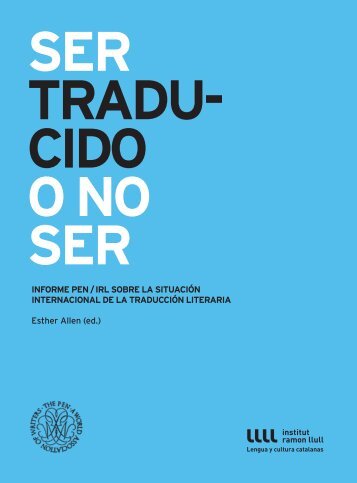 Formato PDF. Idioma Castellano - Institut Ramon Llull
