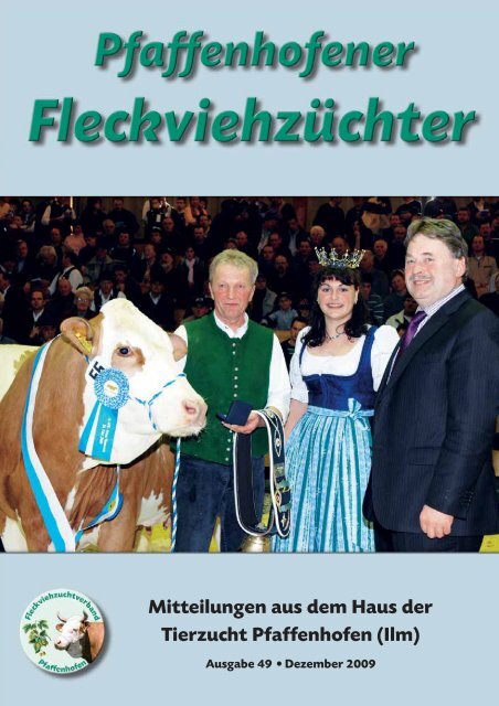 Mitteilungen aus dem Haus der Tierzucht Pfaffenhofen (Ilm) - Bayern