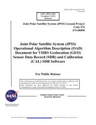 VIIRS Geolocation (GEO) Sensor Data Record (SDR) - Nasa