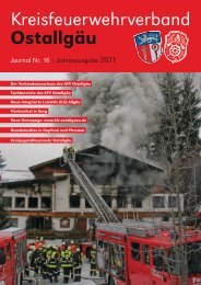 Heft Nr. 16 - Kreisfeuerwehrverband Ostallgäu