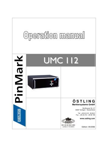 UMC 112 - Trend Product Marking Systems Australia