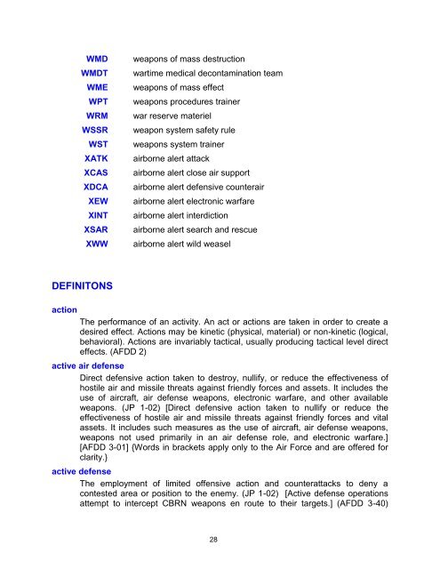 Air Force Supplement to the Department of Defense - Federation of ...