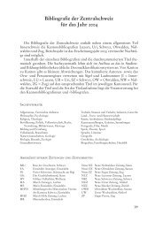 Bibliografie Zentralschweiz 2004 - Historischer Verein Zentralschweiz