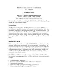 Minutes to Winter 1998 Task Force Meeting - Working Group - IEEE