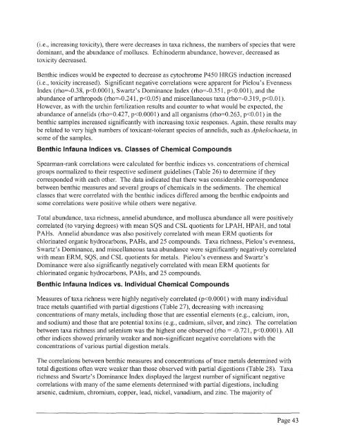 Sediment Quality in Puget Sound Year 2 - Center for Coastal ...