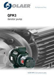 QPM3 Gerotor pump - Olaer