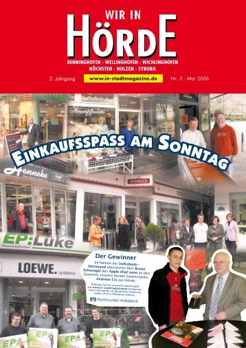 Einkaufsspass am sonntag - Dortmunder & Schwerter Stadtmagazine