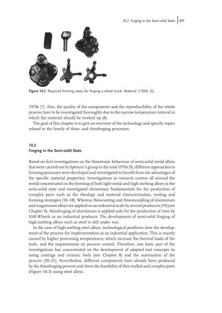 Thixoforming : Semi-solid Metal Processing