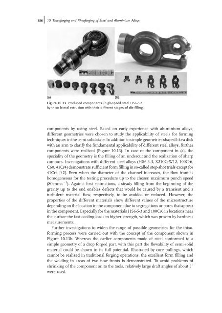 Thixoforming : Semi-solid Metal Processing