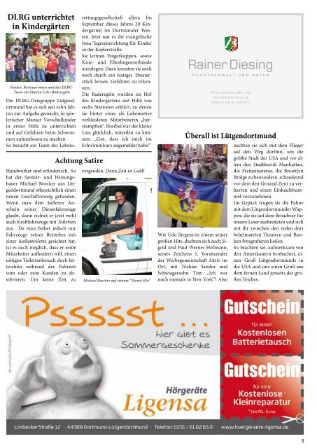 Public Viewing in Marten - Dortmunder & Schwerter Stadtmagazine