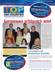 Gemeinsam erfolgreich sein! - top am counter