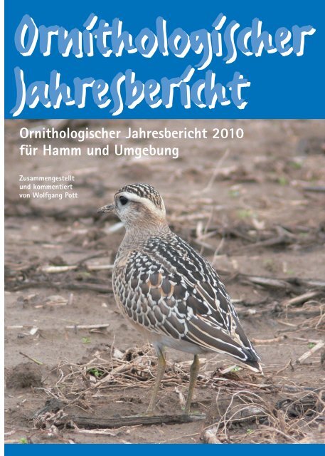 Jahresbericht 2010 - Ornithologische Arbeitsgemeinschaft Hamm