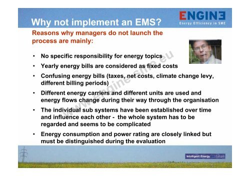 Training course on energy efficiency in SMEs - engine-sme.eu