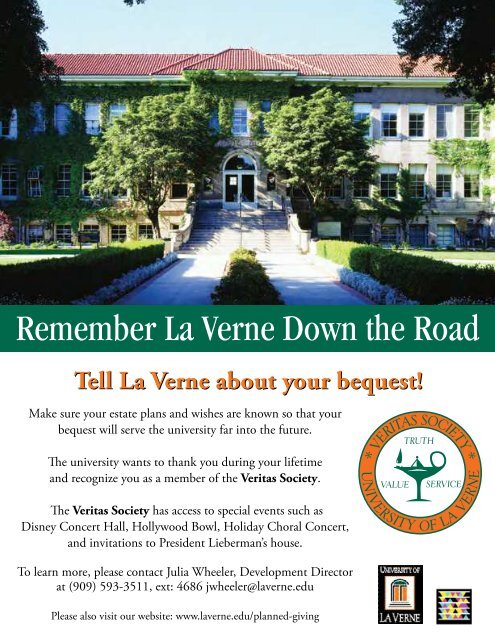 The Ceremony - University of La Verne