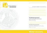 Studienprogramm - Graduierten-Akademie - Friedrich-Schiller ...