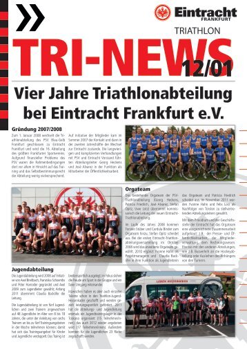 Newsletter 6 A4.indd - Eintracht Frankfurt Tria Team