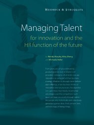 Managing Talent - Heidrick & Struggles