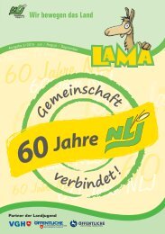 Ausgabe 3 2010 60 Jahre NLJ - Niedersächsische Landjugend