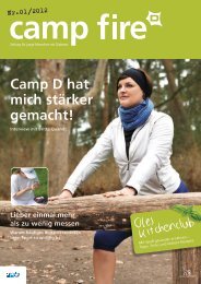 Camp D hat mich stärker gemacht!