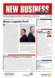 Neuer Logistik-Profi - NEW BUSINESS News