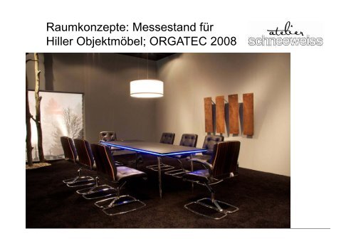 Gesamtprospekt Hiller Gruppe - Chairholder GmbH & Co. KG