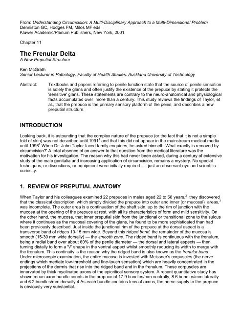 The Frenular Delta - NORM