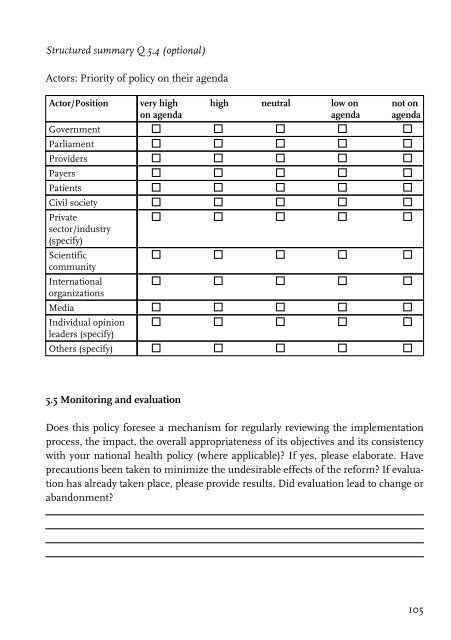 The 2nd HPD report - Health Policy Monitor