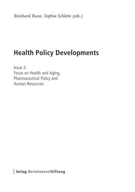 The 2nd HPD report - Health Policy Monitor