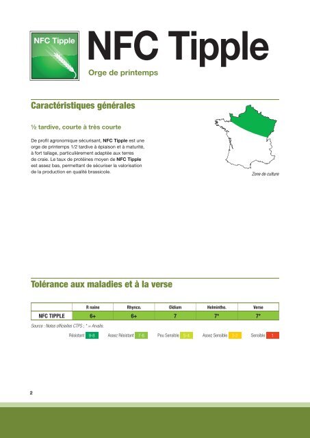 Orge de printemps - Syngenta