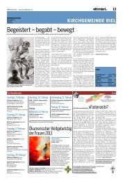 Reformiert Nr. 14 (Februar 2013) - Biel