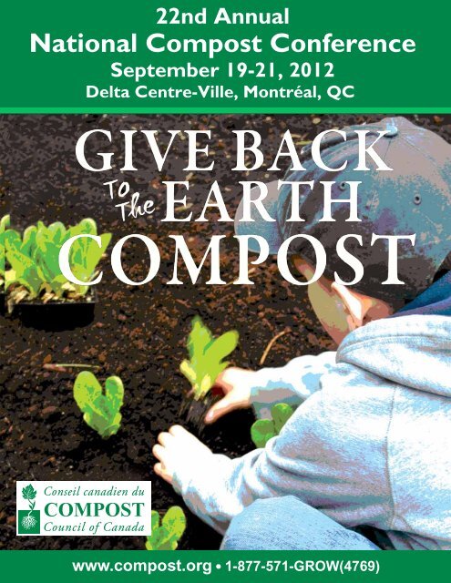 22nd Annual National Compost Conference - Compost Council of